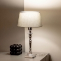 BRILAGI - Tafellamp CERIA 1xE27/60W/230V Ø 25 cm zilver/grijs