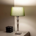 BRILAGI - Tafellamp CERIA 1xE27/60W/230V Ø 25 cm zilver/groen