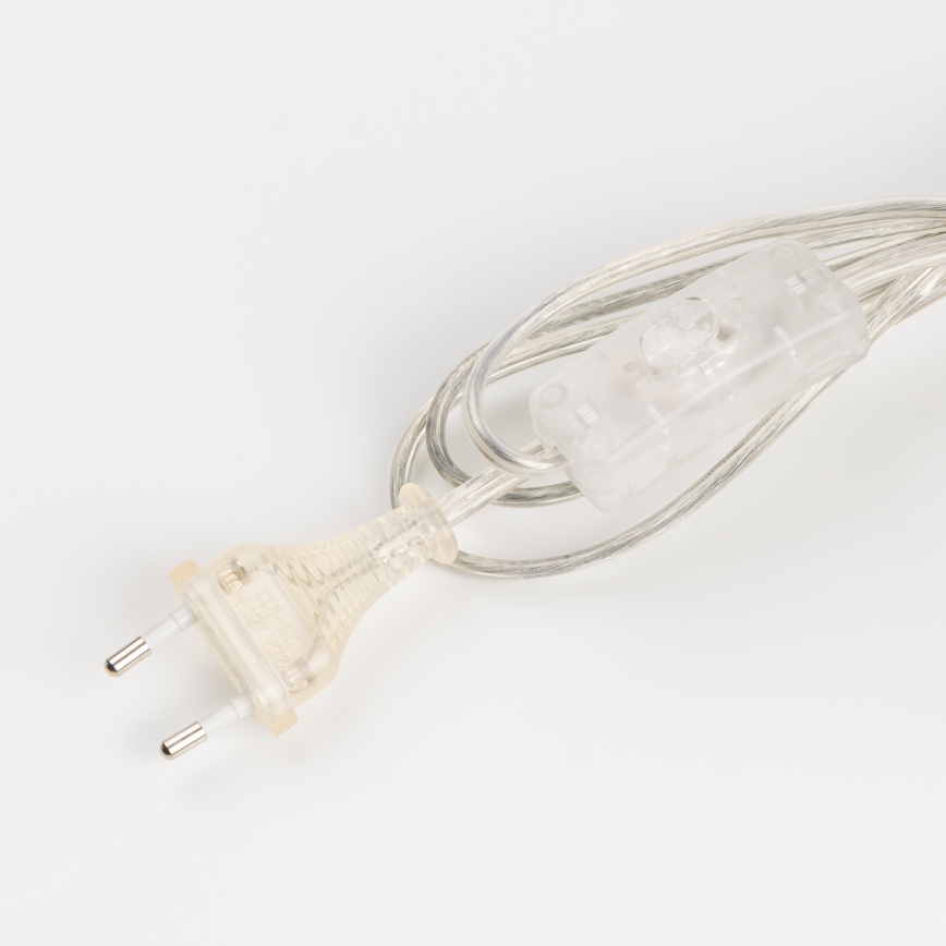 Brilagi - Tafellamp CERIA 1xE27/60W/230V Ø 30 cm glanzend chroom/grijs