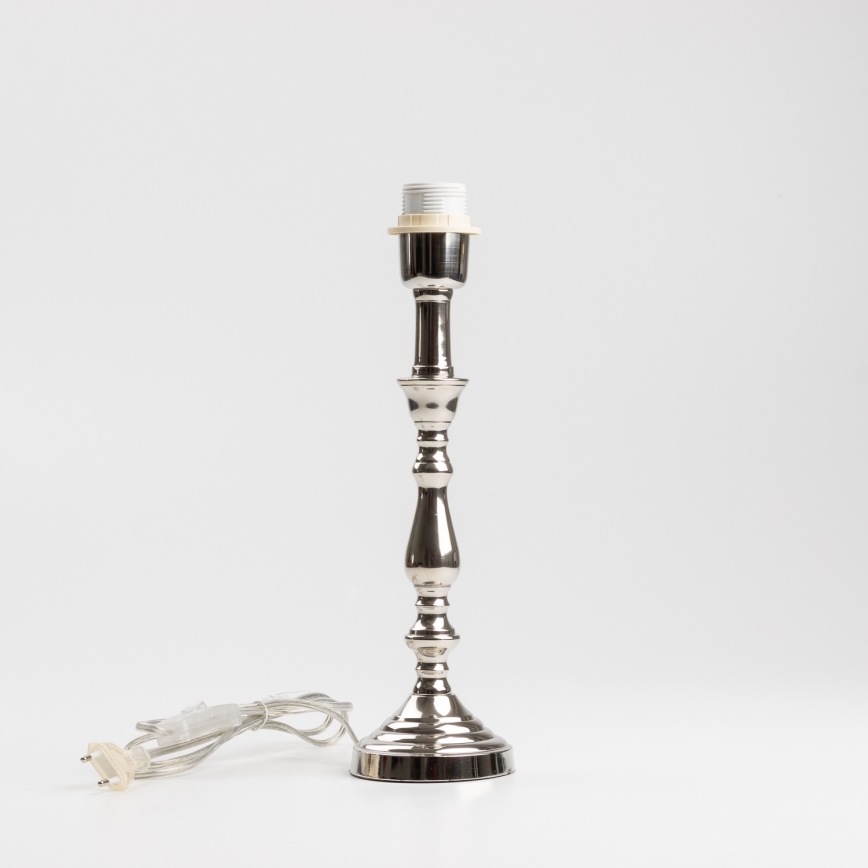 Brilagi - Tafellamp CERIA 1xE27/60W/230V Ø 30 cm glanzend chroom/groen