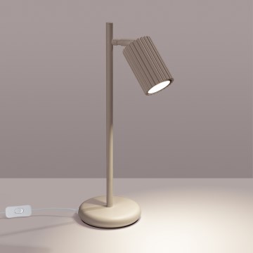 Brilagi - Tafellamp CRESTO 1xGU10/10W/230V taupe