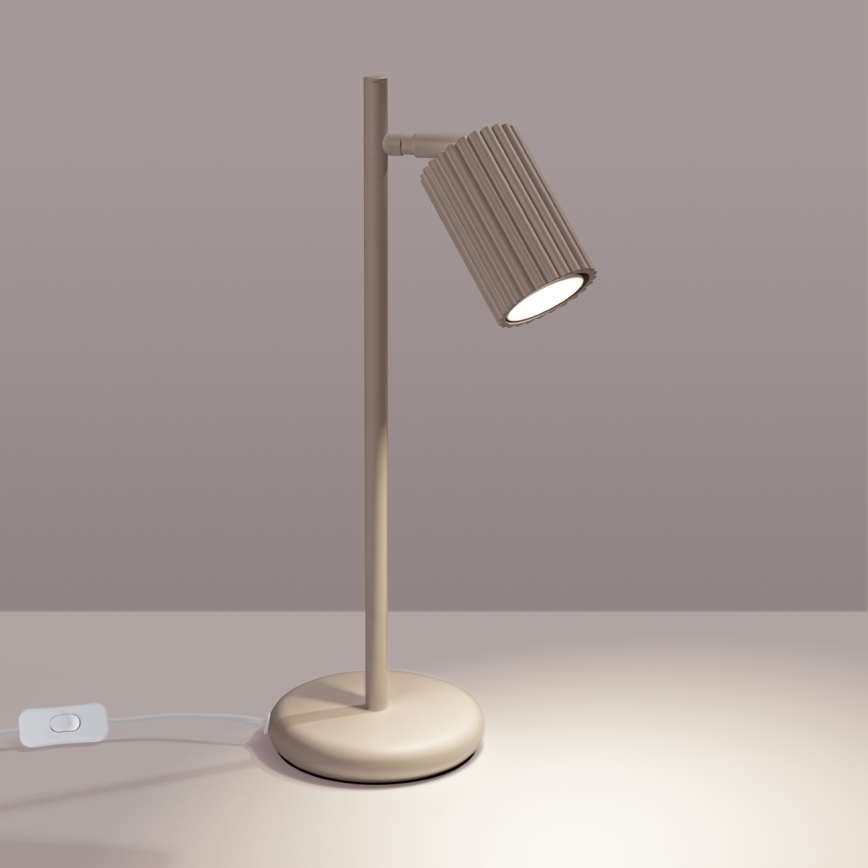 Brilagi - Tafellamp CRESTO 1xGU10/10W/230V taupe