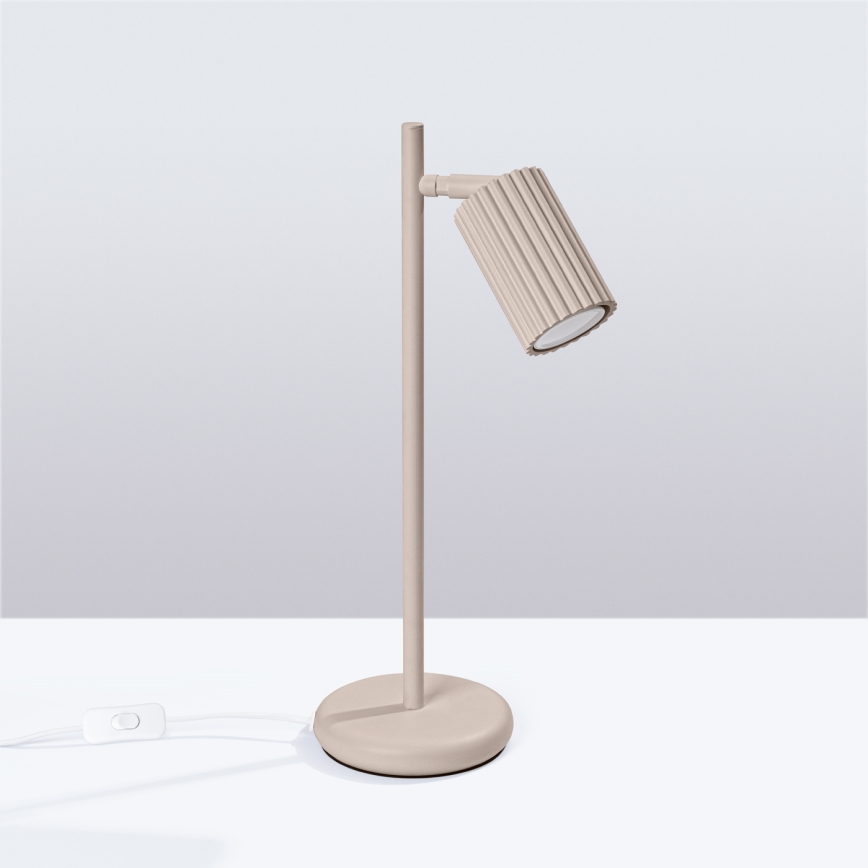 Brilagi - Tafellamp CRESTO 1xGU10/10W/230V taupe