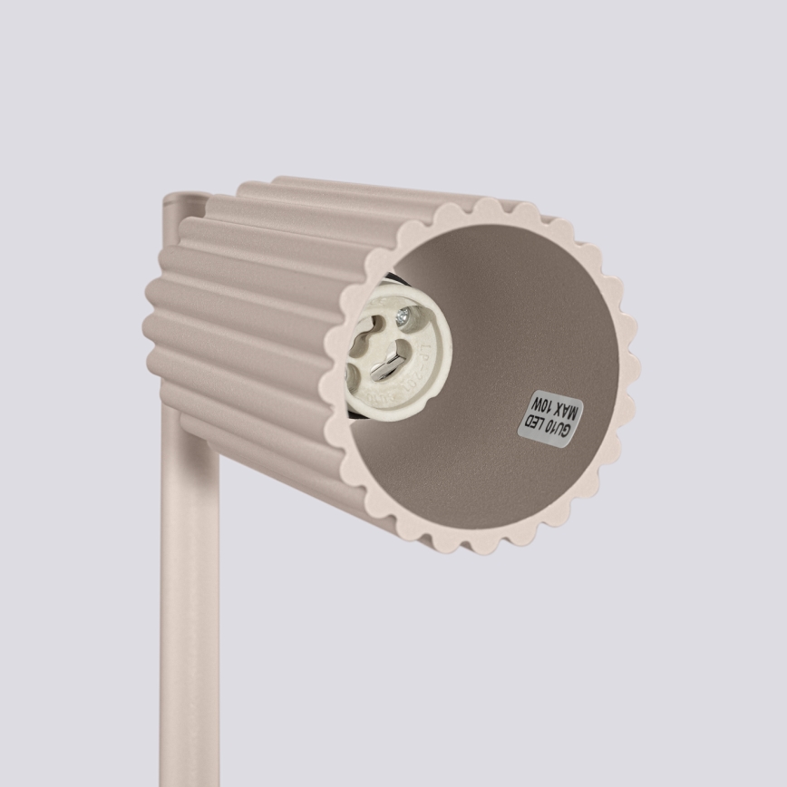 Brilagi - Tafellamp CRESTO 1xGU10/10W/230V taupe