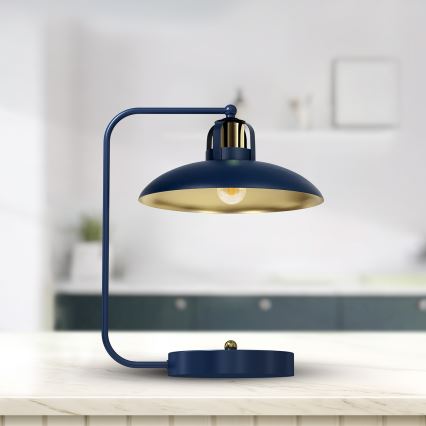 Brilagi - Tafellamp FLAMENGO 1xE27/60W/230V blauw