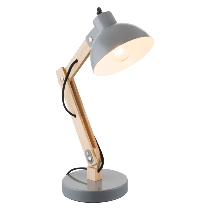 Brilagi - Tafellamp FOCUS 1xE27/40W/230V grijs