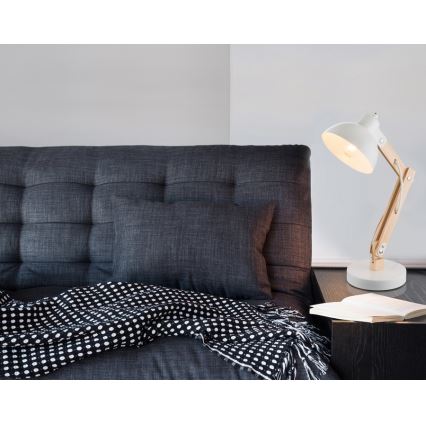 Brilagi - Tafellamp FOCUS 1xE27/40W/230V wit