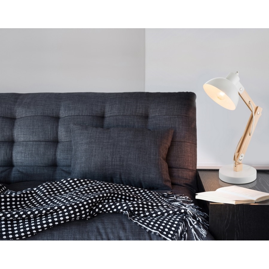 Brilagi - Tafellamp FOCUS 1xE27/40W/230V wit