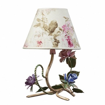 BRILAGI - Tafellamp ROMANCE 1xE14/40W/230V veelkleurig/beige/patina