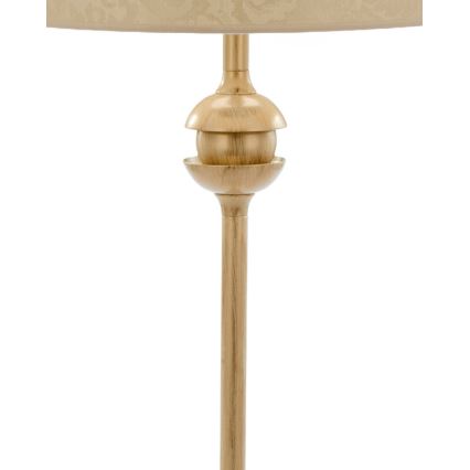 Brilagi - Tafellamp SAPHIRE 1xE27/15W/230V crème/goud/patina