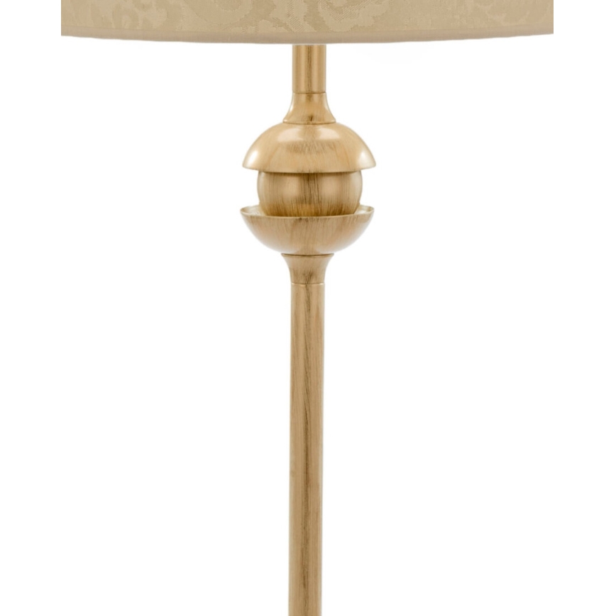 Brilagi - Tafellamp SAPHIRE 1xE27/15W/230V crème/goud/patina