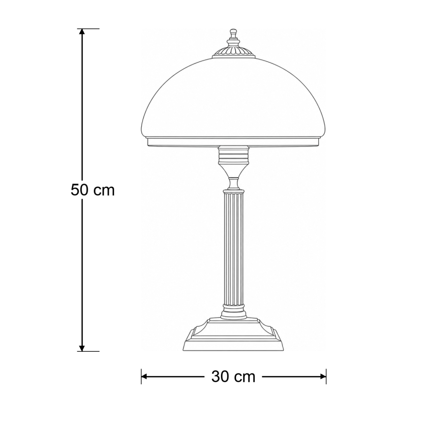 Brilagi - Tafellamp TAURUS 2xE14/11W/230V brons