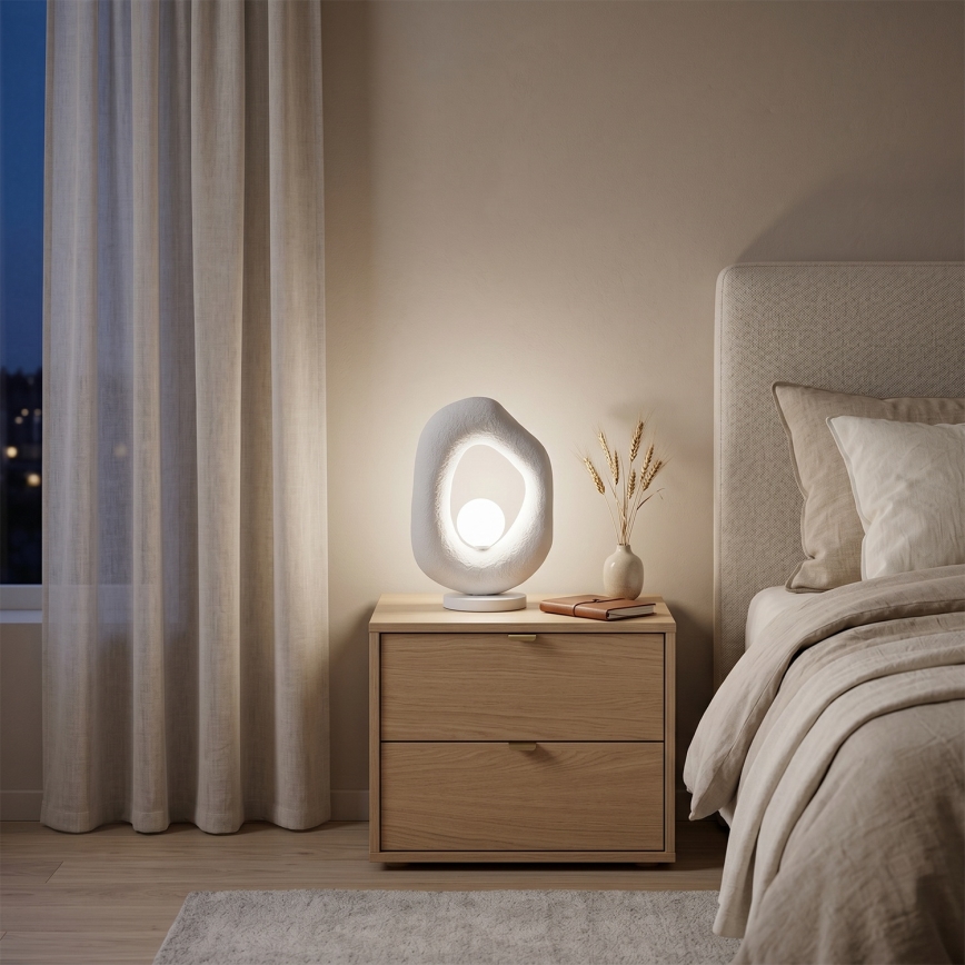 Brilagi - Tafellamp WABI SABI 1xG9/8W/230V wit