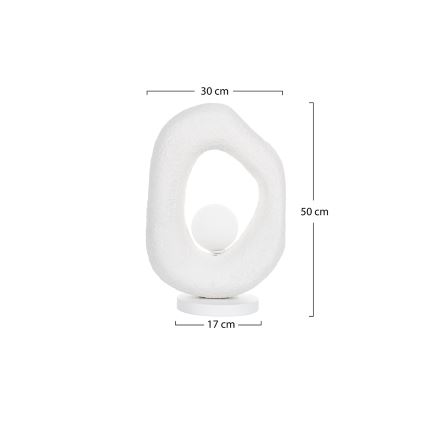 Brilagi - Tafellamp WABI SABI 1xG9/8W/230V wit