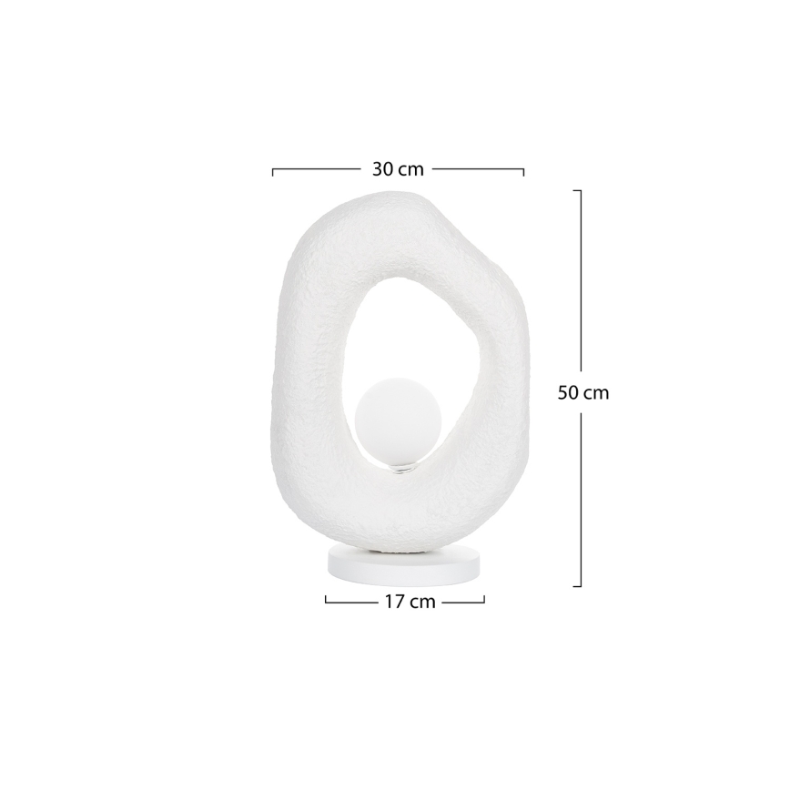 Brilagi - Tafellamp WABI SABI 1xG9/8W/230V wit