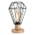 Brilagi - Tafellamp WOODY BASKET 1xE27/60W/230V eiken