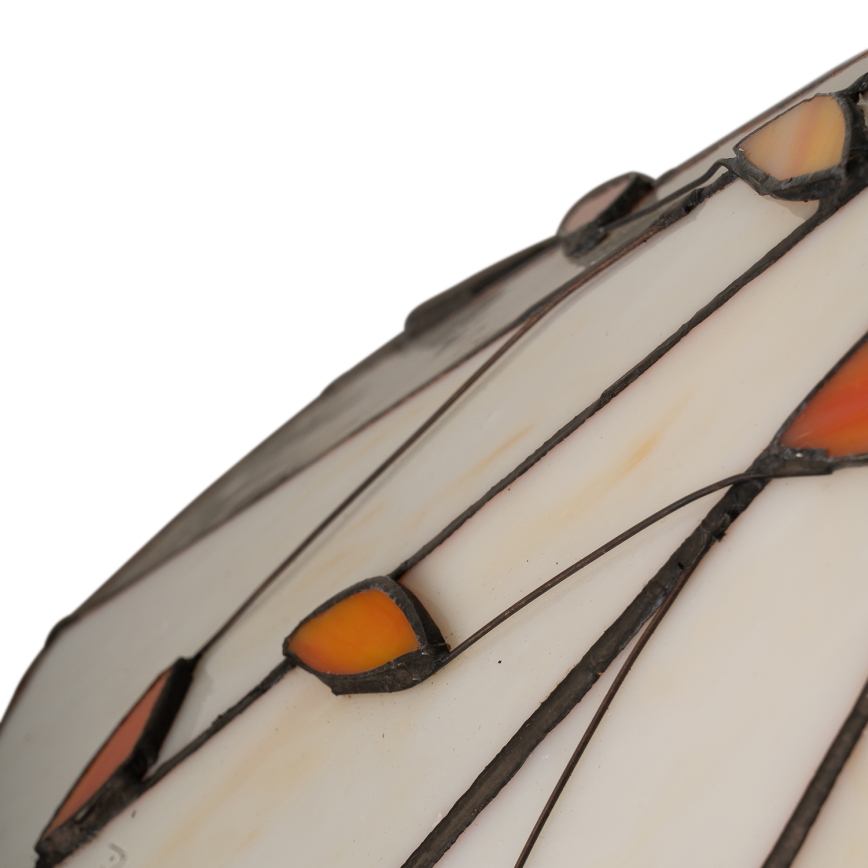 Brilagi - Tiffany glas-in-lood hanglamp aan ketting FOLIA 1xE27/60W/230V Ø 40 cm