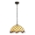 Brilagi - Tiffany glas-in-lood hanglamp aan ketting Ivoor 1xE27/60W/230V Ø 40 cm