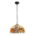 Brilagi - Tiffany glas-in-lood hanglamp aan ketting JUNGLE 1xE27/60W/230V Ø 40 cm