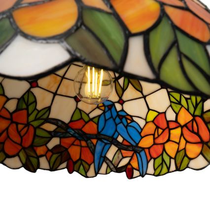 Brilagi - Tiffany glas-in-lood hanglamp aan ketting JUNGLE 1xE27/60W/230V Ø 40 cm