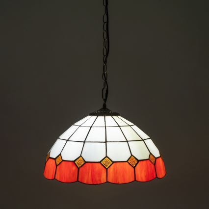 Brilagi - Tiffany glas-in-lood hanglamp aan ketting SIENNA 1xE27/60W/230V Ø 40 cm