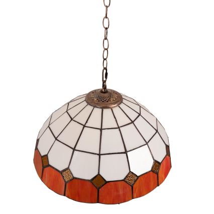 Brilagi - Tiffany glas-in-lood hanglamp aan ketting SIENNA 1xE27/60W/230V Ø 40 cm