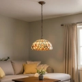 Brilagi - Tiffany glas-in-lood kroonluchter aan ketting MIRABELLA 1xE27/60W/230V Ø 40 cm