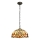 Brilagi - Tiffany glas-in-lood kroonluchter aan ketting MIRABELLA 1xE27/60W/230V Ø 40 cm