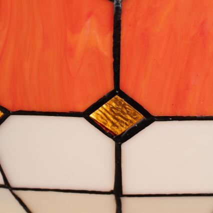 Brilagi - Tiffany glas-in-lood kroonluchter aan ketting SIENNA 3xE27/60W/230V Ø 50 cm