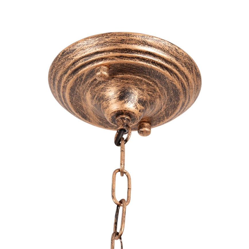 Brilagi - Tiffany glas-in-lood kroonluchter aan ketting SIENNA 3xE27/60W/230V Ø 50 cm