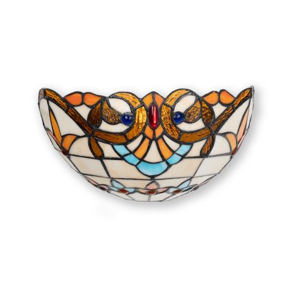 Brilagi - Tiffany glas-in-lood muurlamp MIRABELLA 1xE14/40W/230V