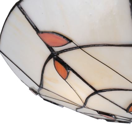 Brilagi - Tiffany glas-in-lood plafondlamp FOLIA 2xE27/60W/230V Ø 40 cm