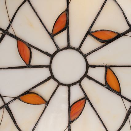 Brilagi - Tiffany glas-in-lood plafondlamp FOLIA 2xE27/60W/230V Ø 40 cm