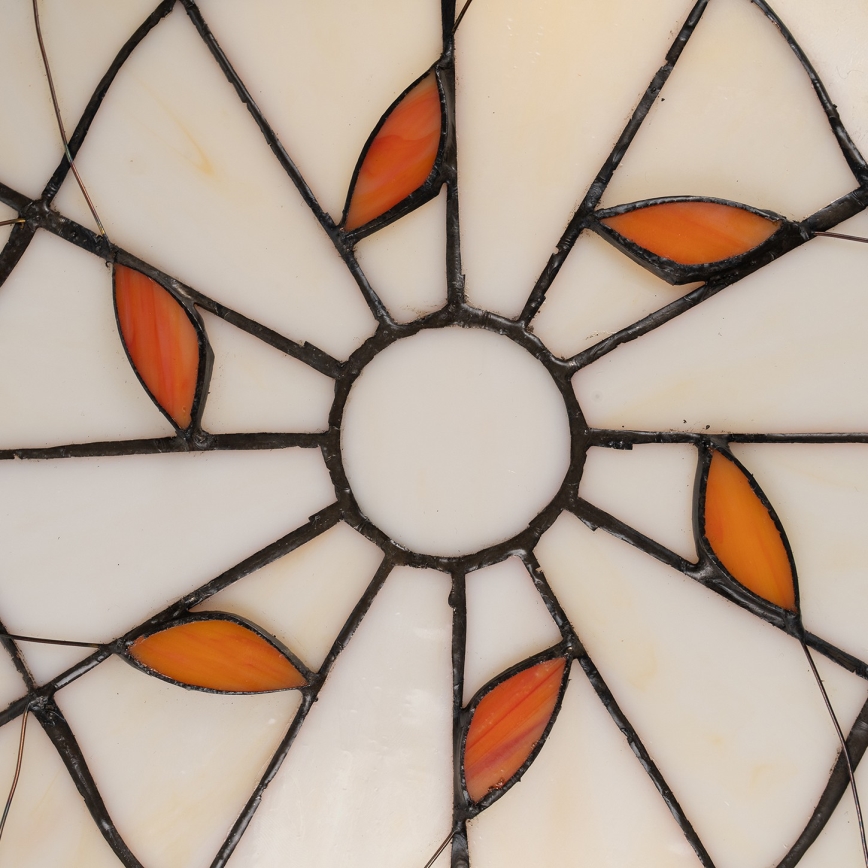 Brilagi - Tiffany glas-in-lood plafondlamp FOLIA 2xE27/60W/230V Ø 40 cm