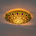 Brilagi - Tiffany glas-in-lood plafondlamp MARGARET 2xE27/60W/230V Ø 40 cm