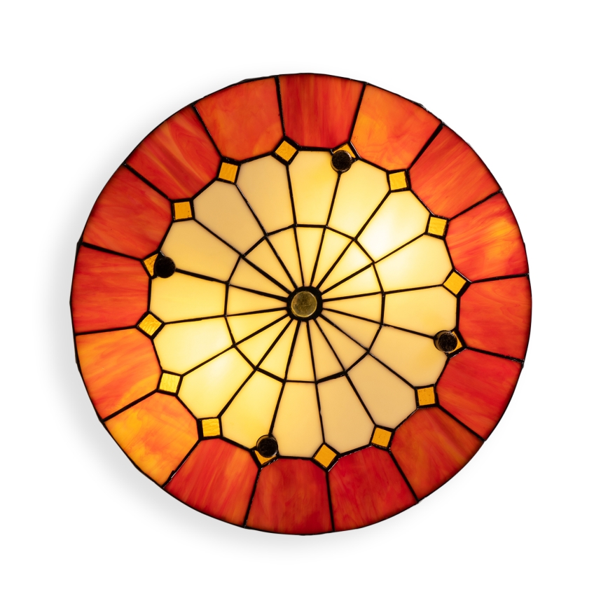 Brilagi - Tiffany glas-in-lood plafondlamp SIENNA 3xE27/60W/230V Ø 40 cm