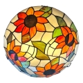 Brilagi - Tiffany glas-in-lood plafondlamp SUNFLOWER 2xE27/60W/230V Ø 40 cm