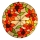 Brilagi - Tiffany glas-in-lood plafondlamp SUNFLOWER 3xE27/60W/230V Ø 40 cm