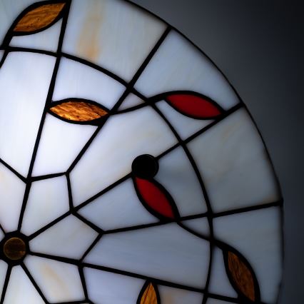 Brilagi - Tiffany glas-in-lood plafonnière FOLIA 3xE27/60W/230V pr. 40 cm