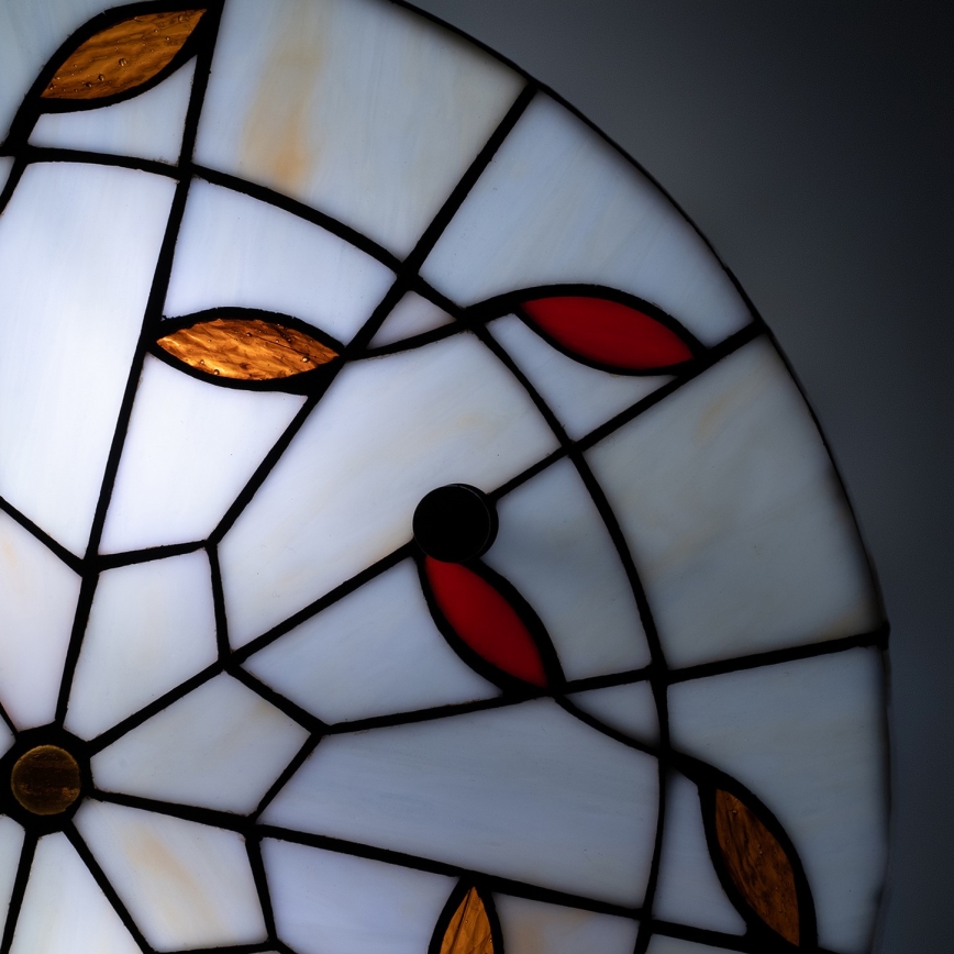 Brilagi - Tiffany glas-in-lood plafonnière FOLIA 3xE27/60W/230V pr. 40 cm