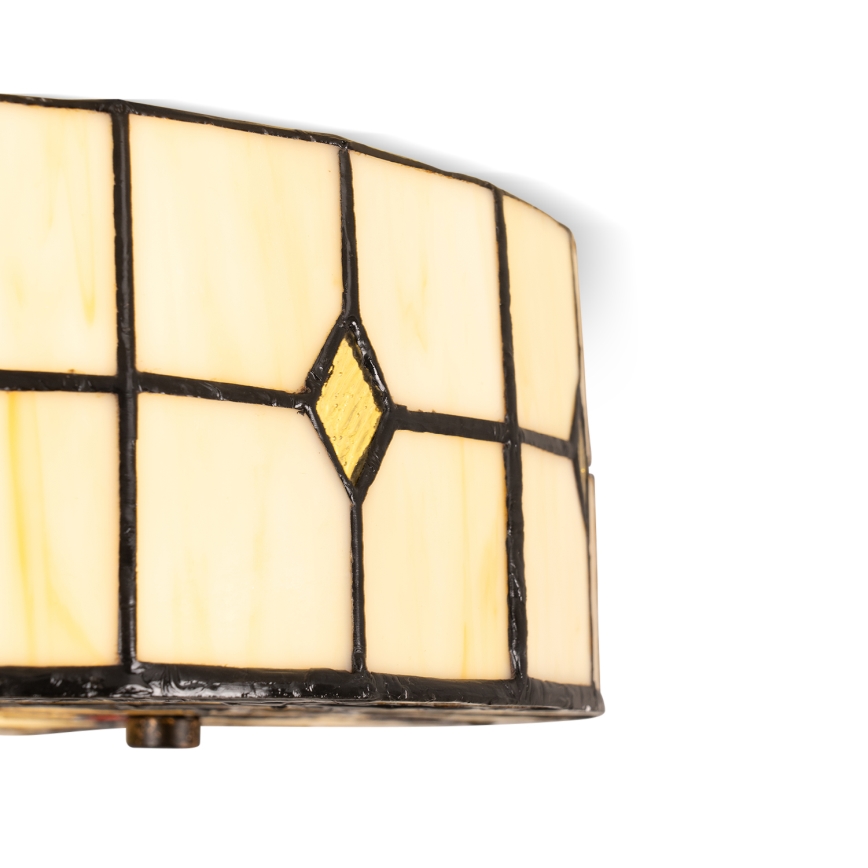 Brilagi - Tiffany glas-in-lood plafonnière FOLIA 3xE27/60W/230V pr. 40 cm