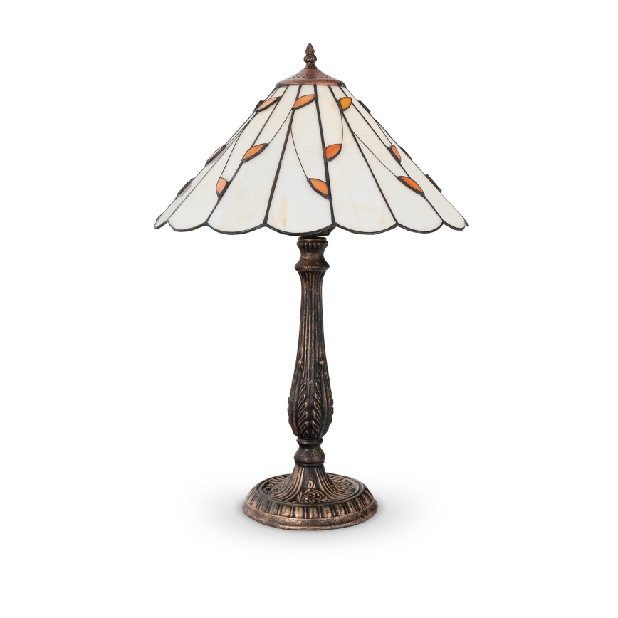 BRILAGI - Tiffany glas-in-lood tafellamp FOLIA 1xE27/60W/230V