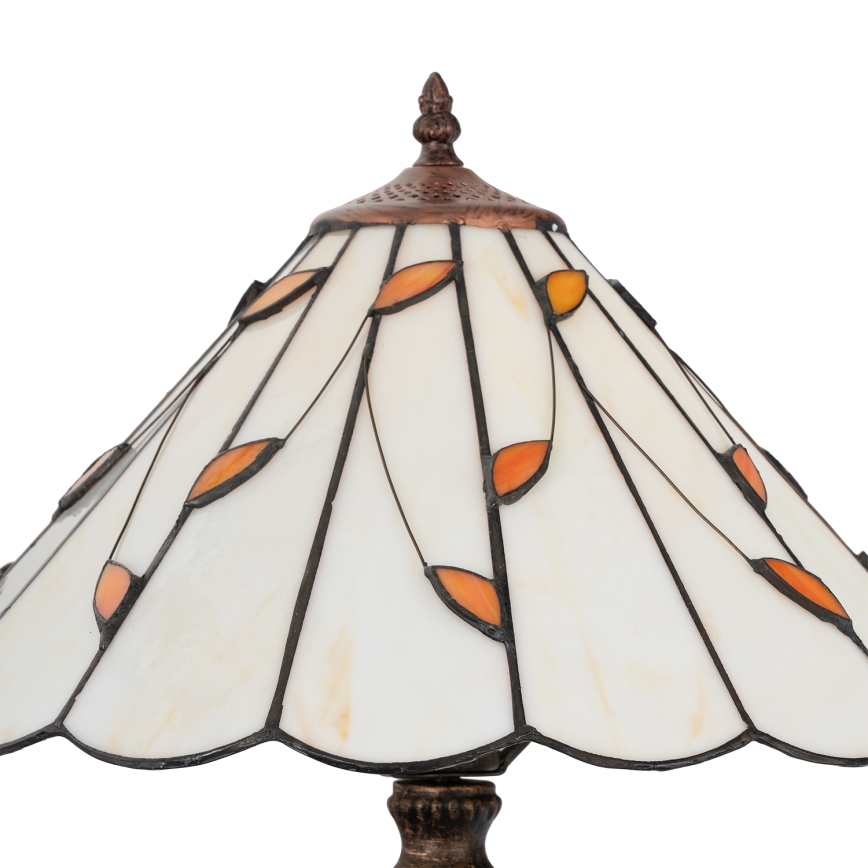 BRILAGI - Tiffany glas-in-lood tafellamp FOLIA 1xE27/60W/230V