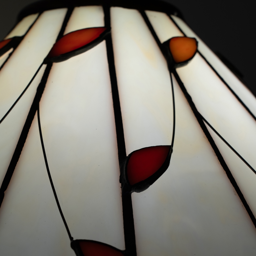 BRILAGI - Tiffany glas-in-lood tafellamp FOLIA 1xE27/60W/230V