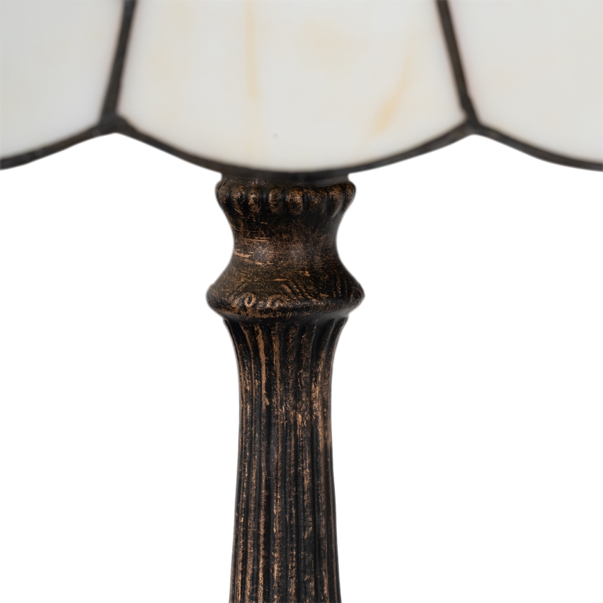 Brilagi - Tiffany glas-in-lood tafellamp FOLIA 2xE27/60W/230V