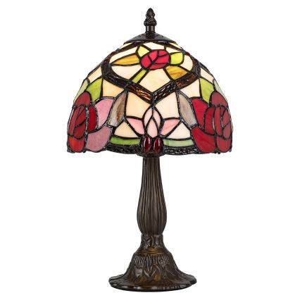 Brilagi - Tiffany glas-in-lood tafellamp GARLAN 1xE14/40W/230V