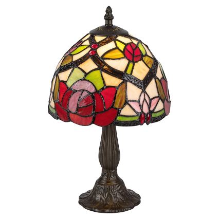 Brilagi - Tiffany glas-in-lood tafellamp GARLAN 1xE14/40W/230V