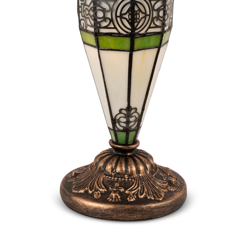 Brilagi - Tiffany glas-in-lood tafellamp JUNGLE 1xE27/60W/230V + 1xE14/40W