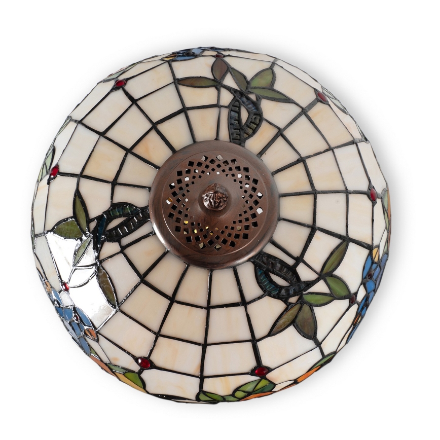 Brilagi - Tiffany glas-in-lood tafellamp JUNGLE 1xE27/60W/230V