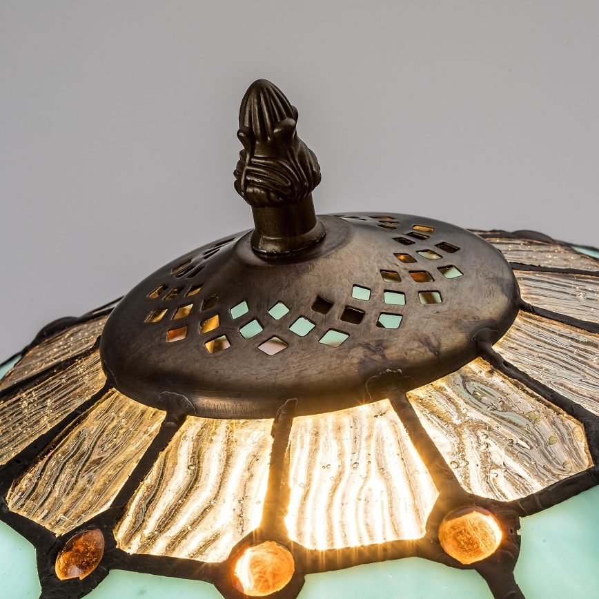 Brilagi - Tiffany glas-in-lood tafellamp LORAS 1xE27/40W/230V